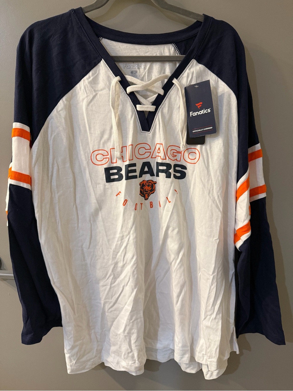 Women’s Fanatics NFL Team licensed Chicago Bears 2X shirt
